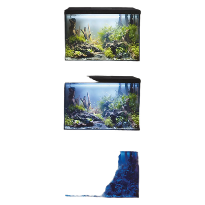 AQUAEL Aquarium AQUA4START 60/P D&N LED Beleuchtung Abdeckung LED Terrarium 54L