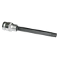Steckschlüssel Nuss Adapter Torx Innensechskant Zahn 1/2" M10 140mm extra lang