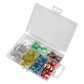 YATO YT-83145 Mini Sicherung kleine Set Autosicherung 11mm 100-teilig 7,5-30A