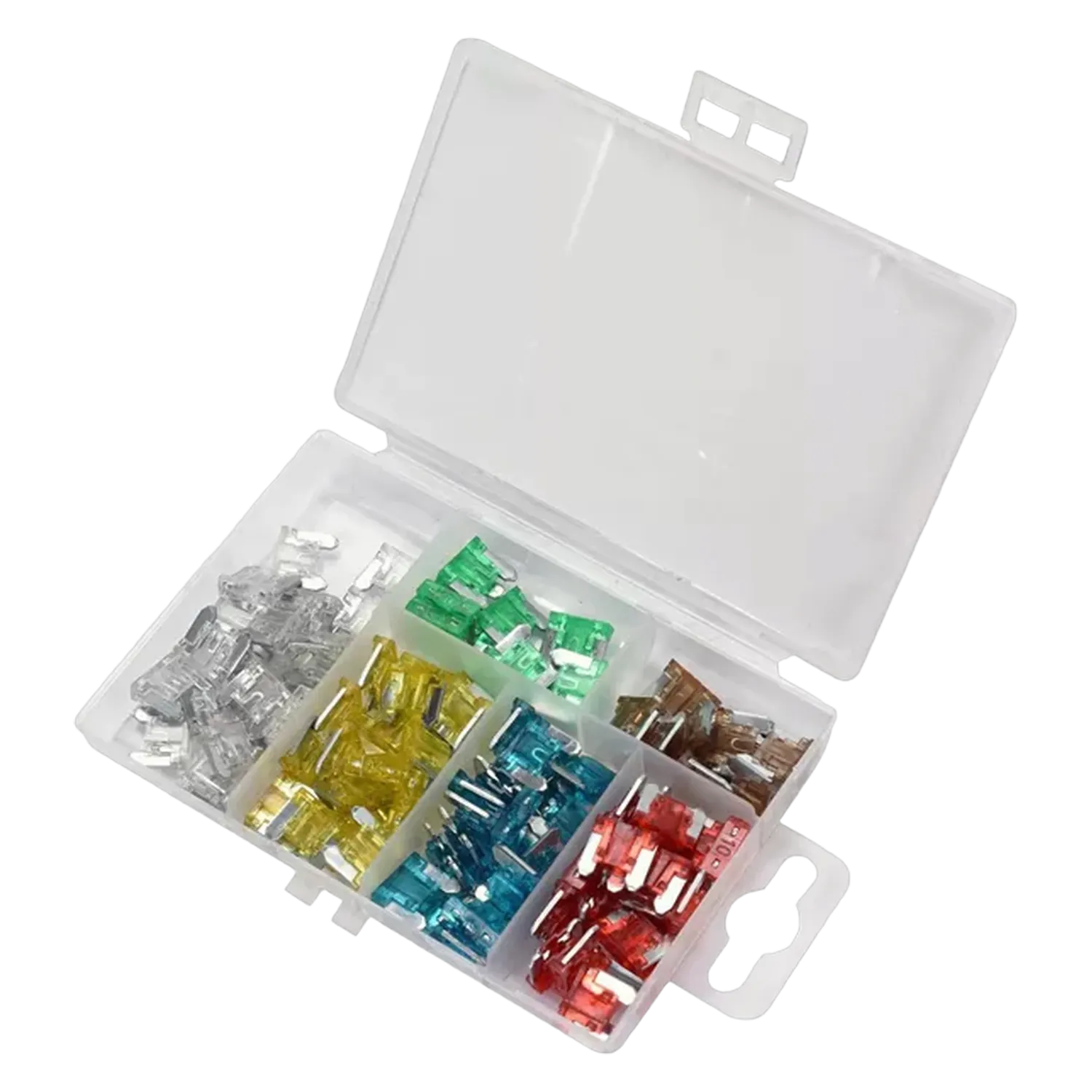 YATO YT-83145 Mini Sicherung kleine Set Autosicherung 11mm 100-teilig 7,5-30A