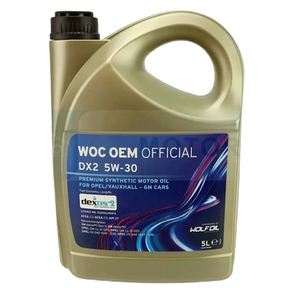 5L OE Motoröl WOC OEM für Opel GM 5W30 1942003 93165557 Longlife dexos2 Gen3