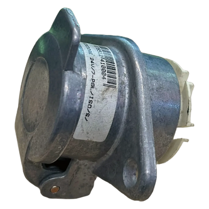 Stecker Anhängerkupplung Verbindung Anhängerstecker hinten Alu 7-polig 24V LKW