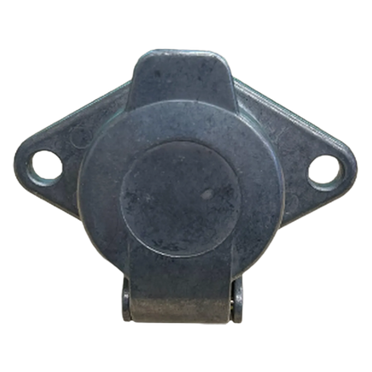 Stecker Anhängerkupplung Verbindung Anhängerstecker hinten Alu 7-polig 24V LKW