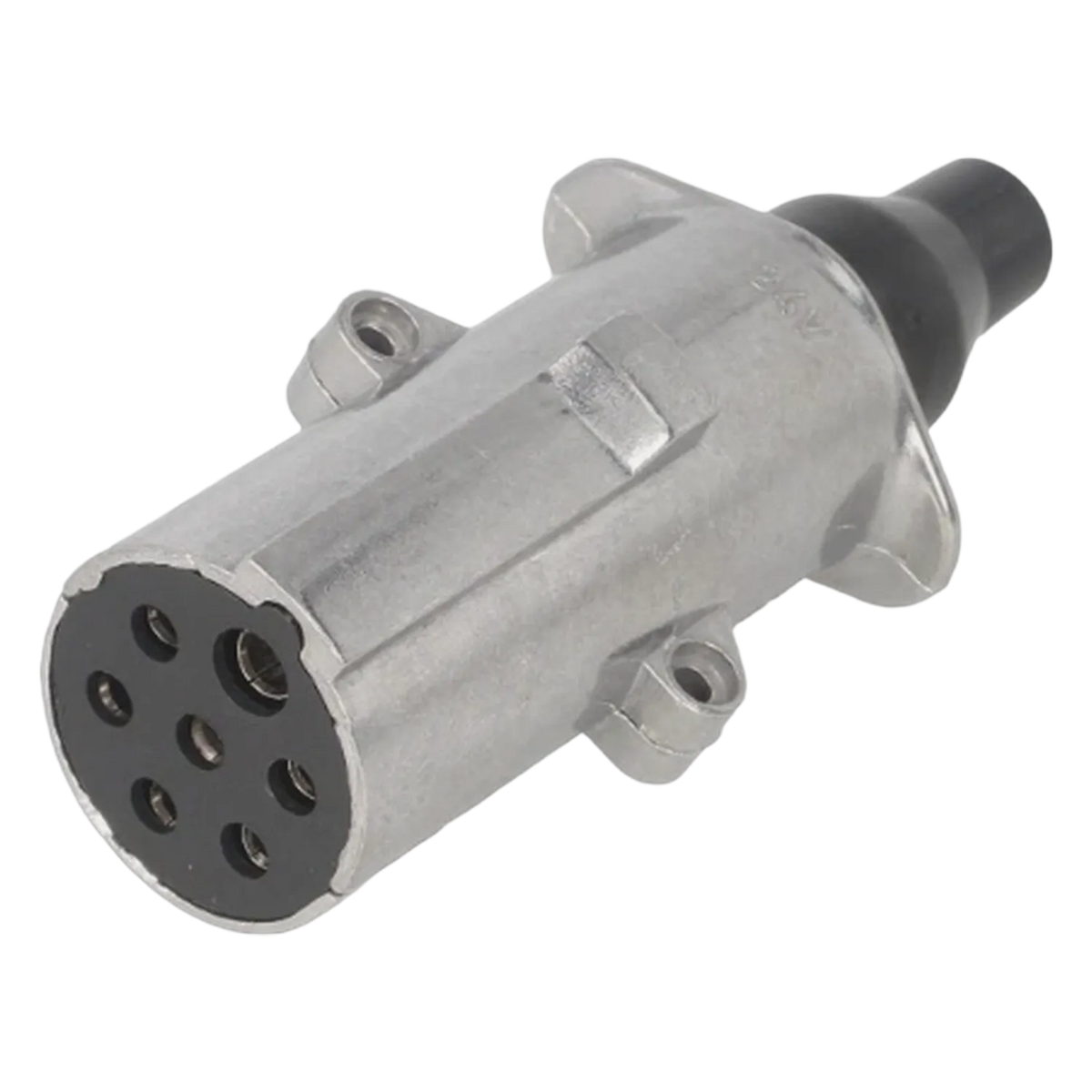 Stecker Anhängerkupplung Verbindung Anhängerstecker Hänger Alu 7-polig 24V LKW