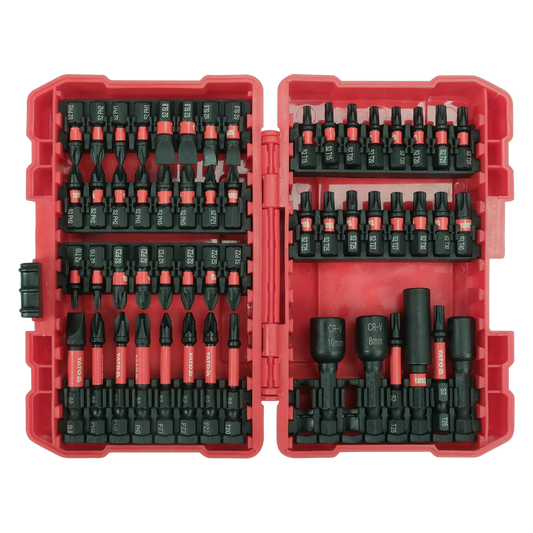 Yato Bit-Set Schraubendreher Akkuschrauber Einsatz Kreuz Schlitz Torx 54tlg