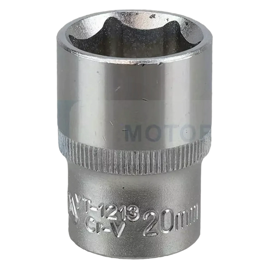 Stecknuss Steckschlüsseleinsatz Sechskant mittlere Ratsche Werkzeug 1/2" 20mm