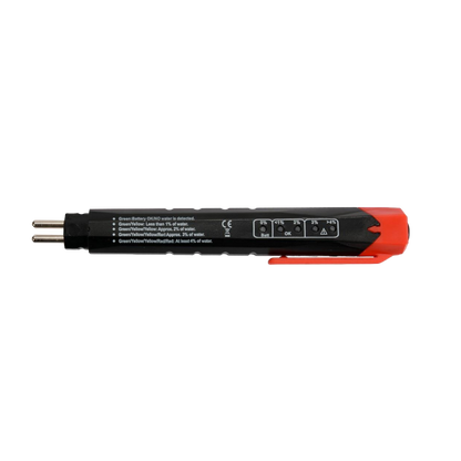 Yato YT-72982 Bremsflüssigkeitstester mit LED-Anzeige und Batteriebetrieb