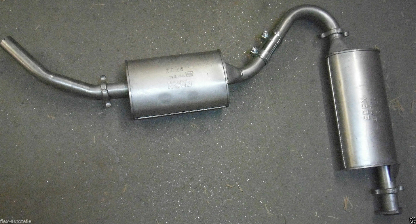 Mitteltopf Endtopf Hauptschalldämpfer Endschalldämpfer Peugeot Boxer 230 94-02