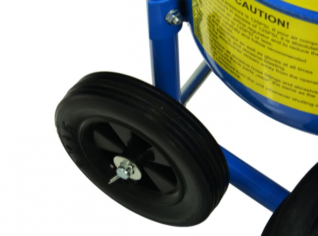 Mobiles Sandstrahlgerät tragbarer Sandstrahler Sandstrahlen 19L Maske Profi