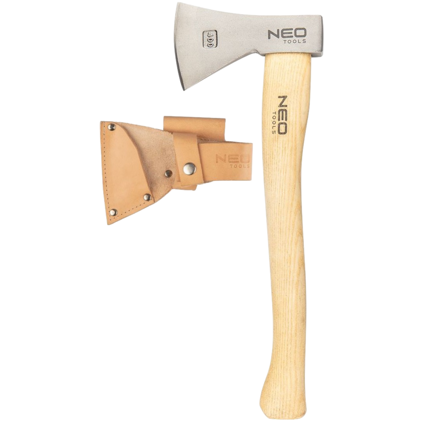 Freizeitbeil Axt 400g Holster Eschenstiel Camping Zelten Lagerfeuer Mini Outdoor