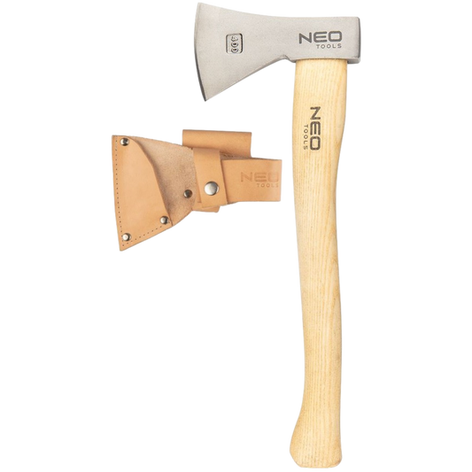 Freizeitbeil Axt 400g Holster Eschenstiel Camping Zelten Lagerfeuer Mini Outdoor