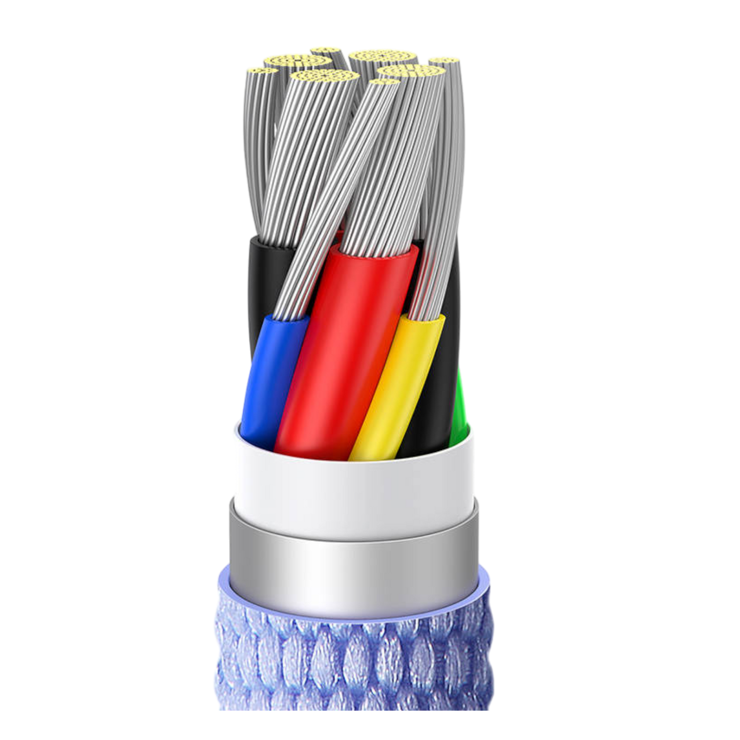 USB-C Schnellladekabel Datenübertragungskabel 100W 1.2m 480 Mbps Handykabel