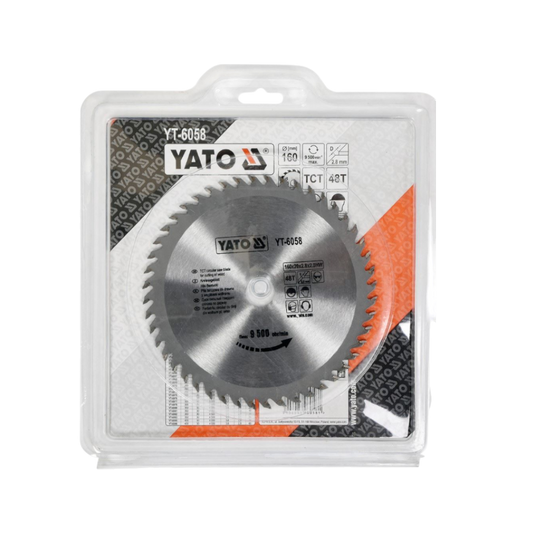 Kreissägeblatt Holzsäge 160x20x2,8x2mm 48T TCT Sägeblatt Scheibe 9500min1