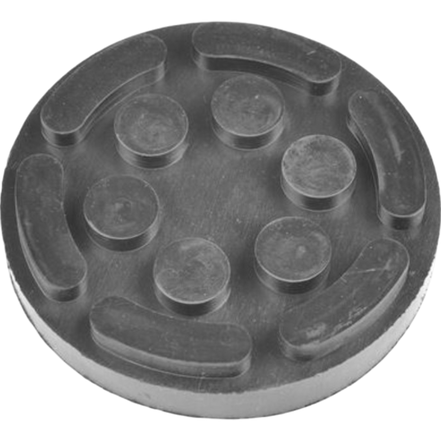 Auflagenteller Gummiteller Auflagepunkt Rangierheber Hebebühne ø 131/140 32,5 mm