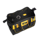 Werkzeugtasche Arbeitstasche Handwerk 31x17x22cm Schwarz Gelb Oxford Gewebe Deli