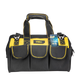 Werkzeugtasche Arbeitstasche Handwerk 31x17x22cm Schwarz Gelb Oxford Gewebe Deli