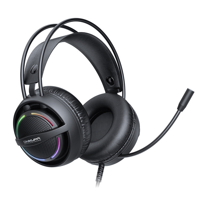 Gaming Headset Geräuschunterdrückung RGB Kopfbügel flexibel ONIKUMA 3,5mm