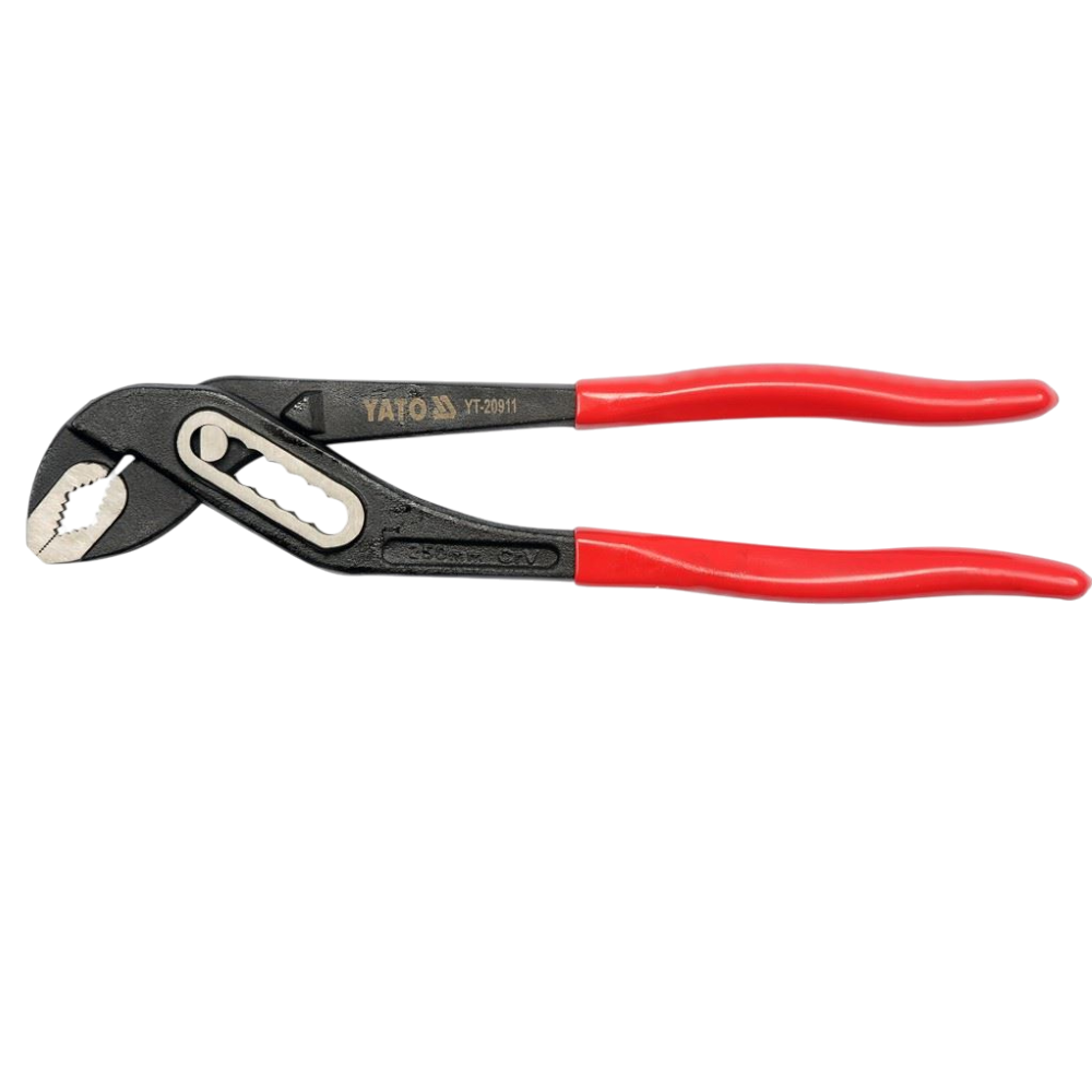 Rohrzange 6mm dick Wasserpumpenzange 10" Zangenschlüssel 250mm CrV-Stahl