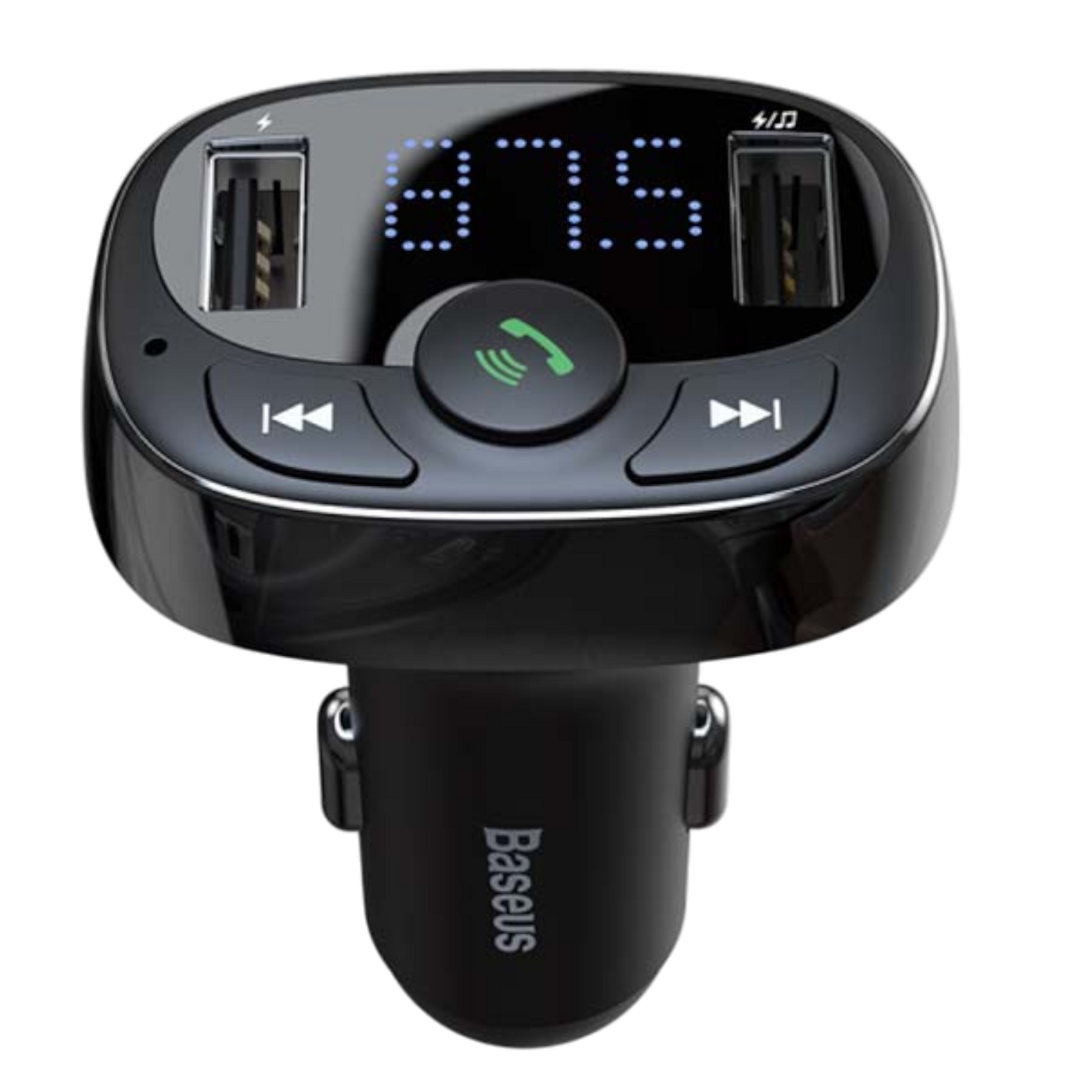 FM Transmitter Auto Radio Adapter Ladegerät 2x USB Bluetooth Zigarettenanzünder