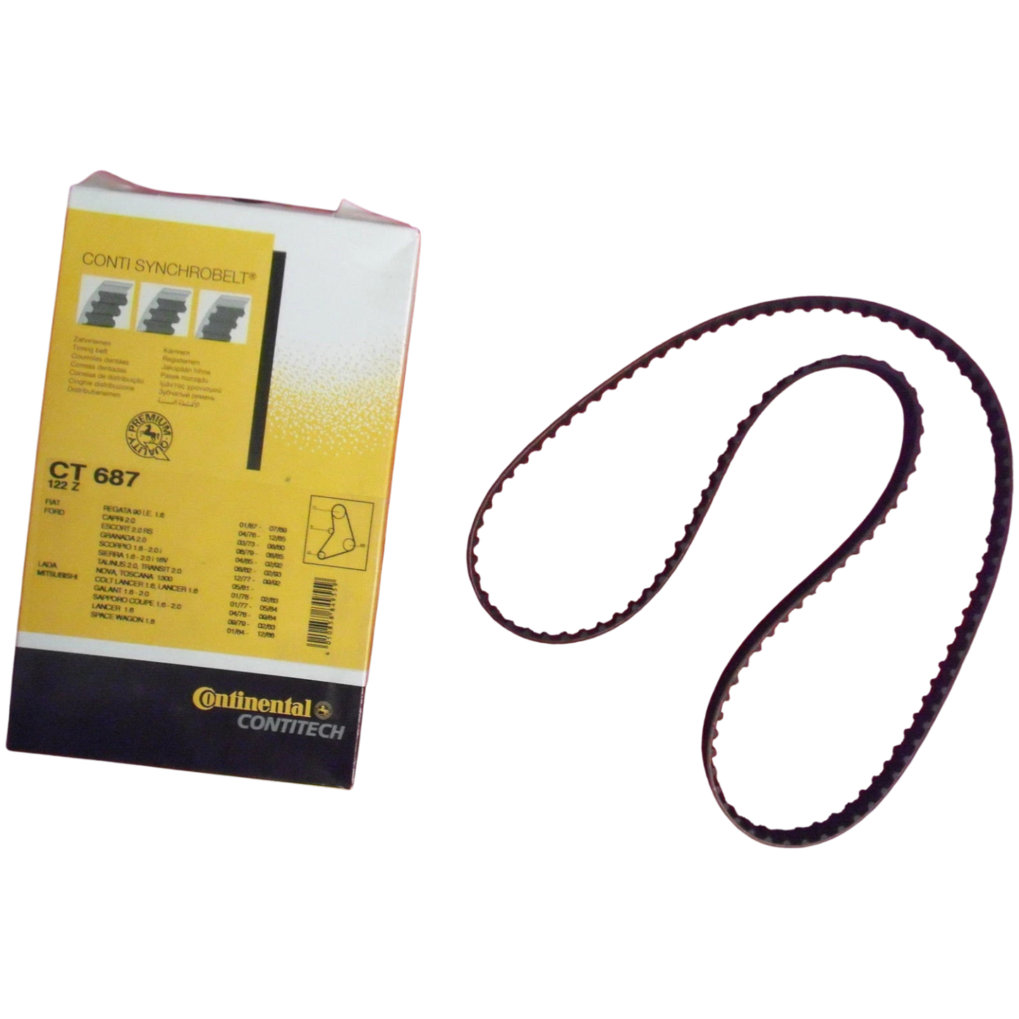 ContiTech timing belt control belt for escort transit lada colt gallant lancer 1.6