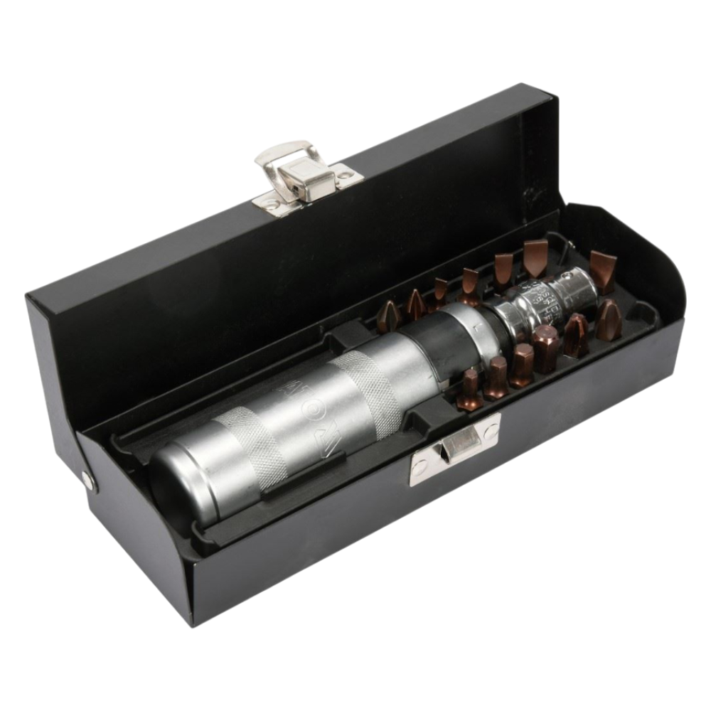 Schlagschrauber 5/16" Bit-Sortiment Kreuz Schlitz HEX Ausdreher 1/2" Satz 15-tlg