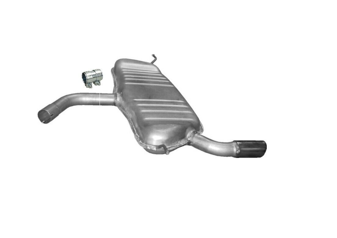 Final silencer Endpuff Exhaust for Audi A3 1.6 FSI Sportback 8PA 102/115 PS