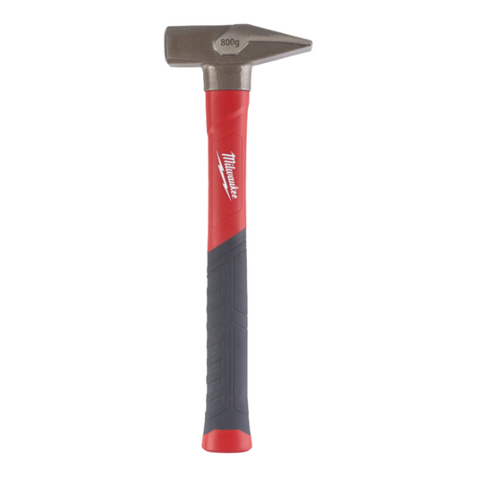 Milwaukee Schlosserhammer Schlosser Hammer 800g Fäustel Fiberglas Stielschutz