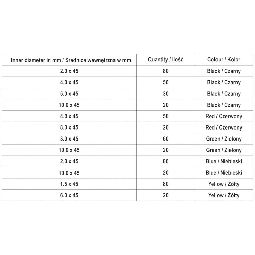 Schrumpfschlauch Sortiment bunt Isolierschlauch 125°C MIX 530tlg Polyolefin