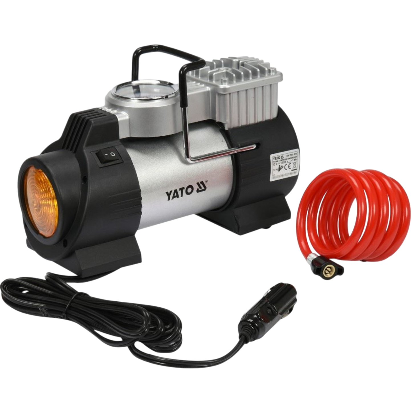 Mini Kompressor Luftkompressor KFZ 12V Auto Reifenpanne Luftpumpe tragbar