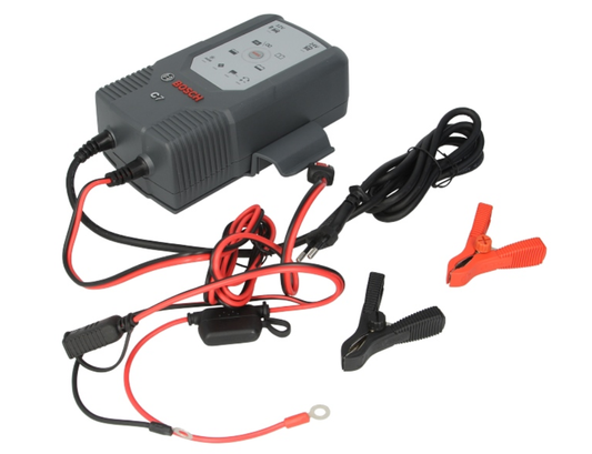 Bosch C7 Electronic charger 12V / 24V Battery charger KFZ Boot 14-230AH