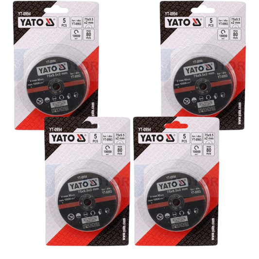 20x Mini Trennscheiben 75 mm Metall Stahl Flexscheiben Luftdruck-Winkelschleifer