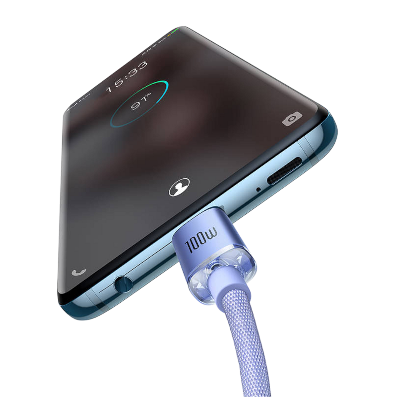 USB-C Schnellladekabel Datenübertragungskabel 100W 1.2m 480 Mbps Handykabel