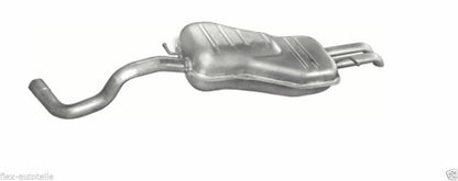 Auspuff hinten Endtopf Endschalldämpfer Seat Toledo II 1M2 1,8 2,3 V5 1,9TDI