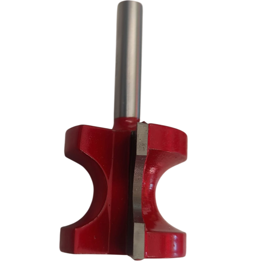 Halbstabfräser Fasenfräser HM D: 28,5 H: 25,4 R: 6,3 Rundprofilfräser Oberfräse