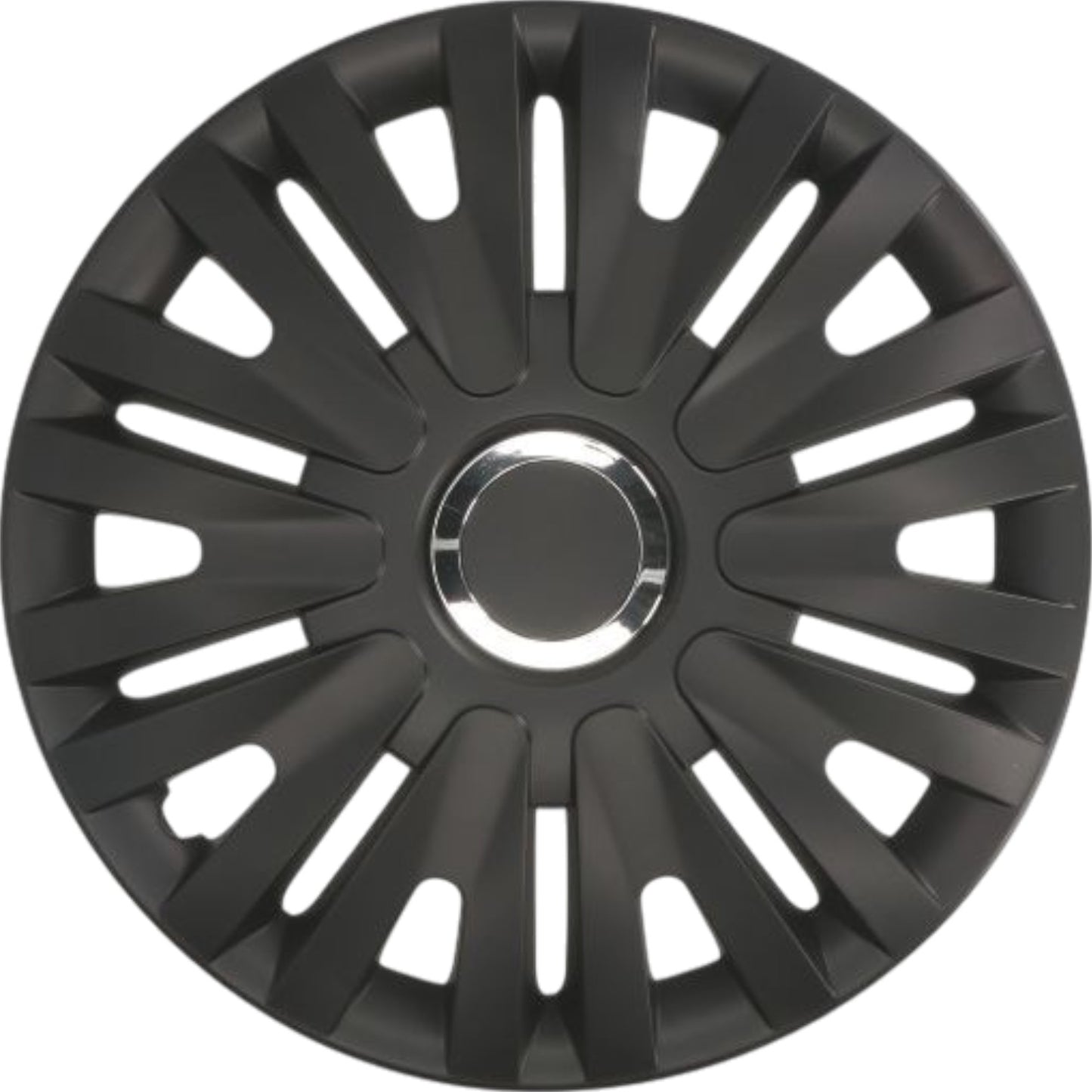 Radkappe Jawo 16" zoll Radzierblende Radblende Radkappen Schwarz 10 Speichen