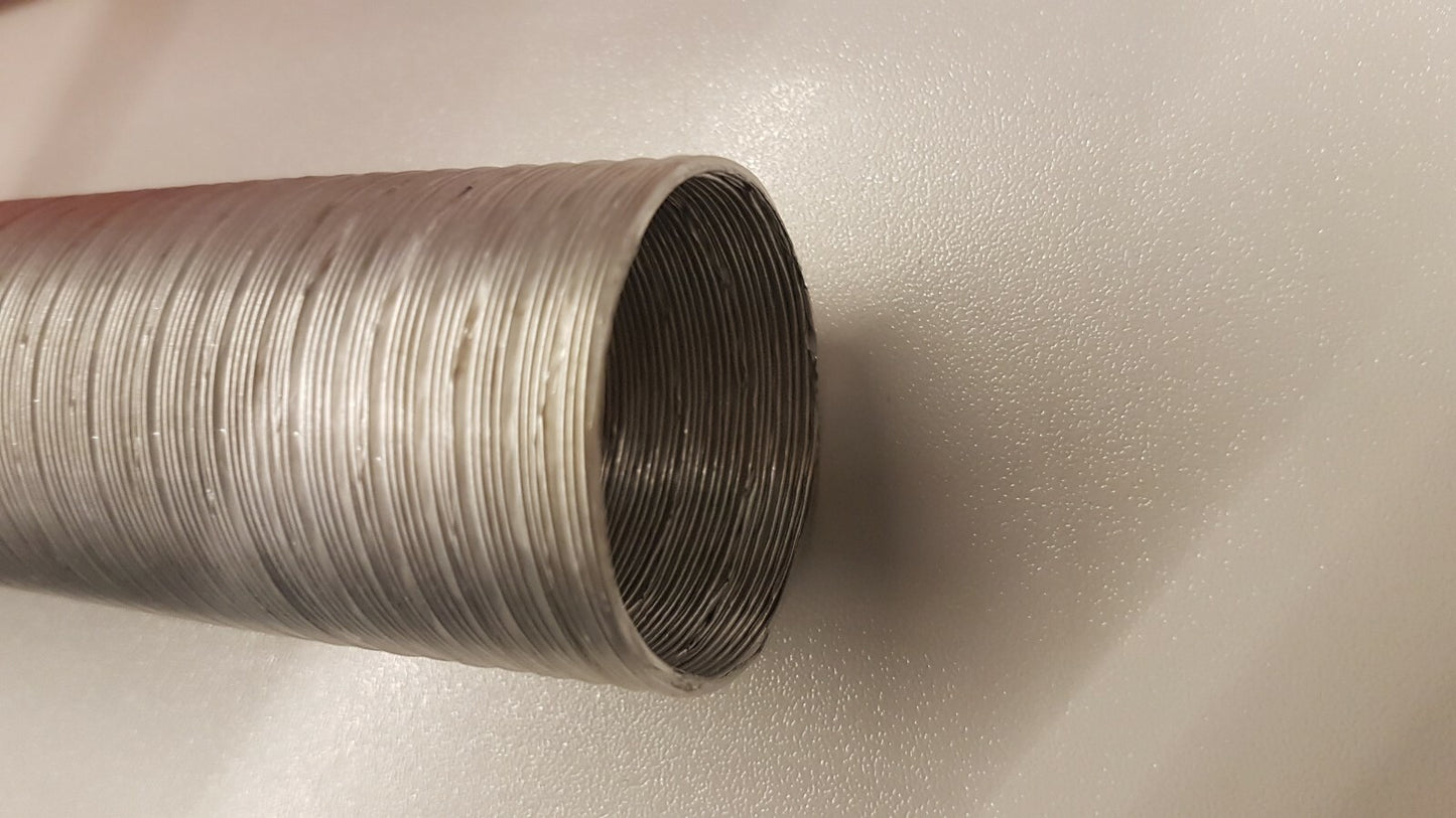 GATES Vorwärmschlauch Ø 52mm 130cm ALU Wärmeleitung Flexschlauch Kfz Luft Ansaug