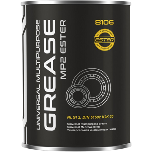 Mannol 8106 Mehrzweckfett MP-2 Universalfett 800g Gleitlagerfett Wälzlagerfett
