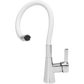 Fala Küchenarmatur flexibel Wasserhahn Küche Armatur Spüle Spültischarmatur weiß