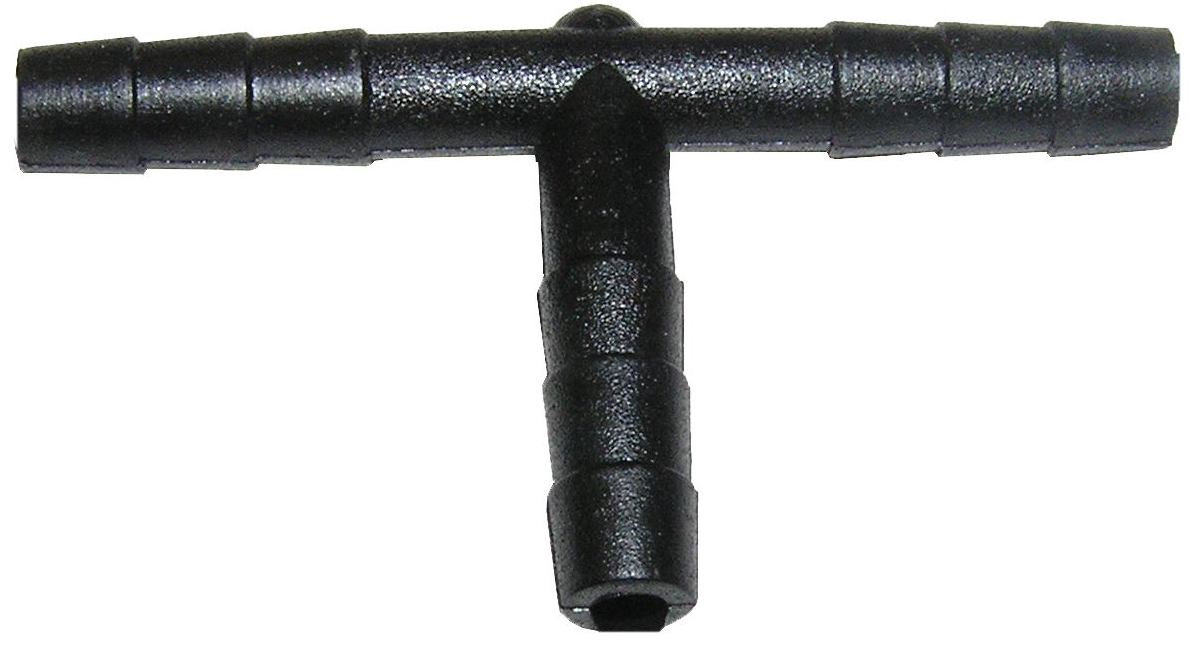 4mm T-Stück Wischwasser Kraftstoff Rücklauf Schlauchverbinder Schlauchabzweig