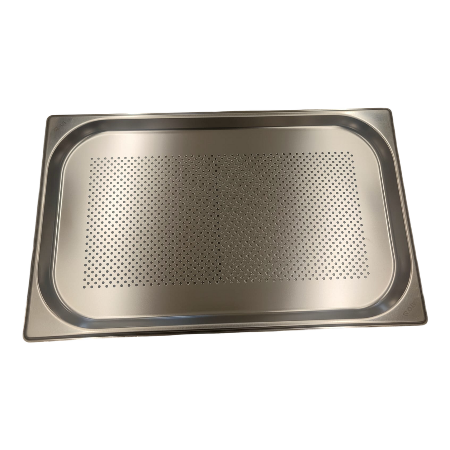 GN 1/1 Gastronomischer Behälter Gastronorm 20mm 3L Essen Abtropf Loch Tablet