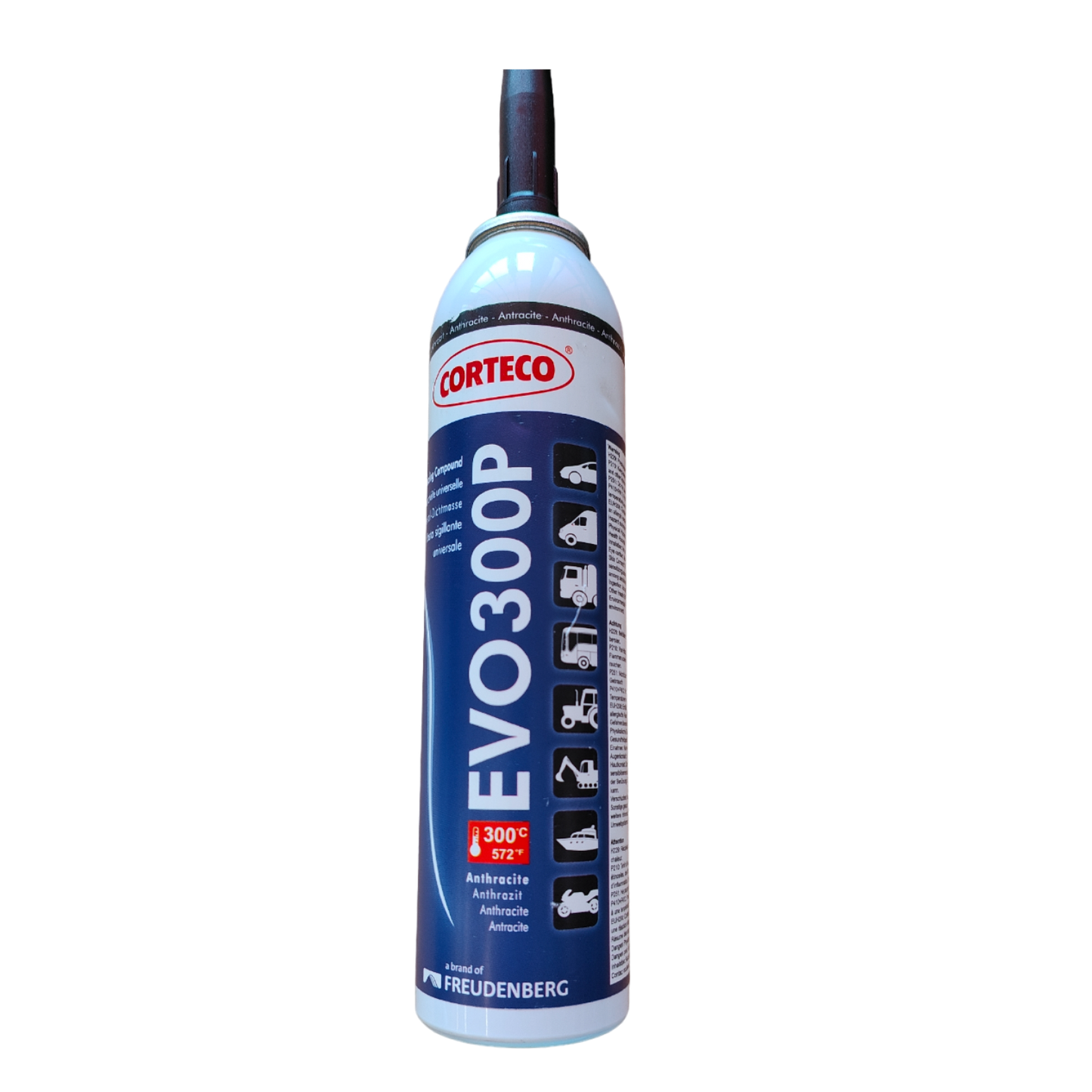 Corteco - EVO300P - Hochtemperatur Dichtstoff Silikon Anthrazit - 200ml