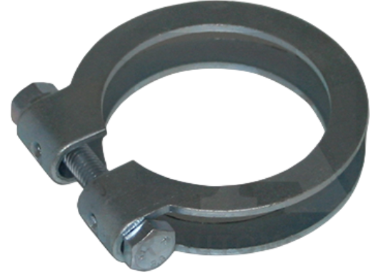 Rohrverbinder Schelle Auspuff Abgasanlage 63,5mm für VW Audi Skoda Seat VAG