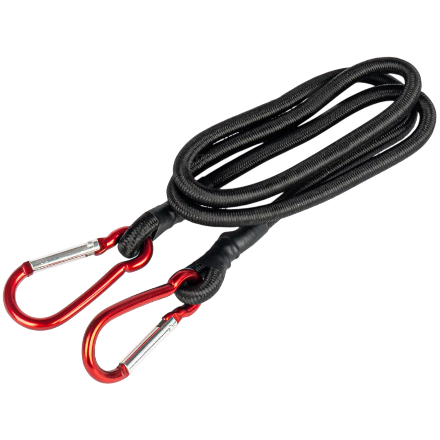 Spanngummi Metall Karabinerhaken Expander Gepäckspanner Gummispanner 8mm 100cm