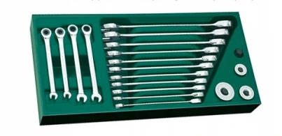 SATA workshop trolley 299Tlg tool trolley equipped with toolbox 7 drawers