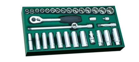 SATA workshop trolley 299Tlg tool trolley equipped with toolbox 7 drawers