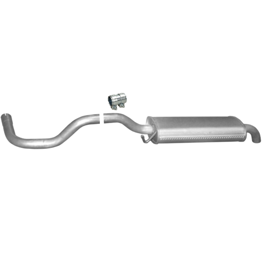Rear exhaust silencer for Seat Ibiza III 6K1 1.0 1.4 50 / 60 hp