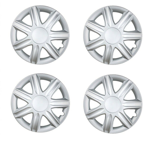 4x wheel cap wheel caps Ruby 13 inch wheel cover wheel cover 6 spokes silver