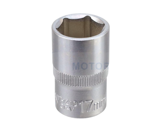 YATO Stecknuss 17mm Nuss Einsatz 1/2" Sechskant Achsmuttern löse Nuss Ratsche