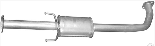 Mittelschalldämpfer Mitteltopf Auspuff für Hyundai I30 1.6 2.0 CRDi 2007-2011