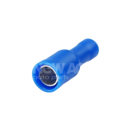 Stecker Rundsteckdose FI. 5 mm - Isolierter Blau, Steckverbindung Runde Buchse
